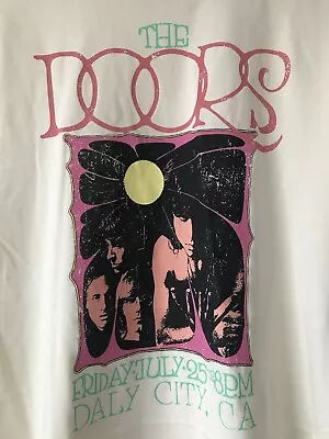 Buy The Doors Vintage Retro Style Oversized Band Shirt Size Small • 20£