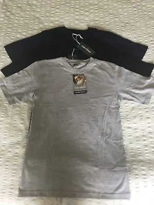 Buy 3 X Brand New Unisex Cotton T-shirts, Navy, Black, Grey • 7.99£