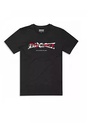 Buy Ducati Logo T-shirt Black - We Ride As One • 24£