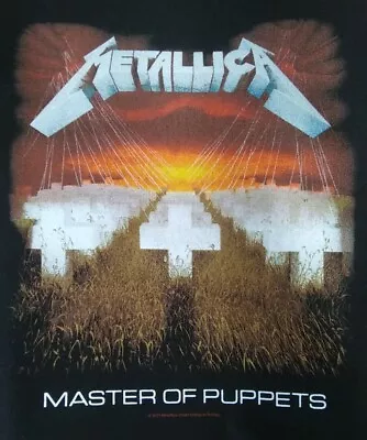 Buy Large Metallica PATCH Woven Sew On Battle Jacket Back Patch MASTER Of PUPPETS • 15.61£