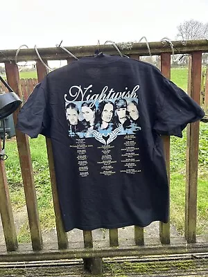 Buy 2005 Tour Nightwish Band T-shirt (hole) • 36.04£