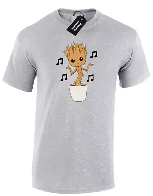Buy Baby Groot Dance Mens T-shirt Funny Avengers Cool Design Guardians (col) • 7.99£
