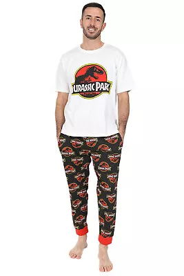 Buy Mens Jurassic Park Long Pyjamas • 15.99£