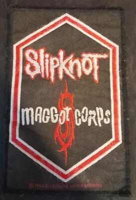 Buy Slipknot Magot Corps 1999 Blue Merchandising Patch • 25£