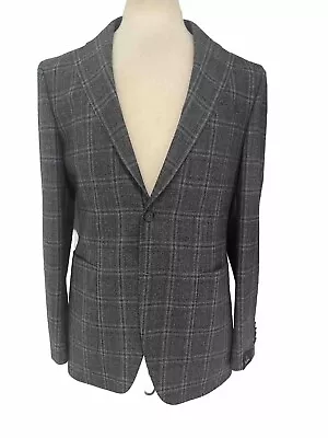 Buy SCABAL Blazer Jacket 100% Virgin Wool Tailored Slim 40UK 50IT BNWT RRP £1095 • 0.99£