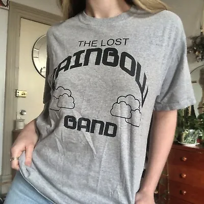 Buy Vintage THE LOST RAINBOW BAND Tee Size M • 18.60£