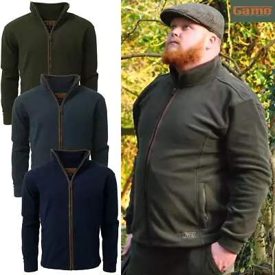 Buy Game Mens Stanton Country Fleece Jacket | Hunting Fishing Shooting Casual Coat • 29.95£