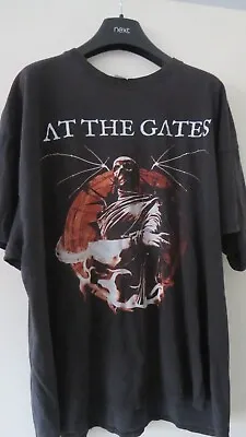 Buy Official At The Gates 2019 European Tour T-shirt - Black, Size Xxl - Very Rare! • 24.95£