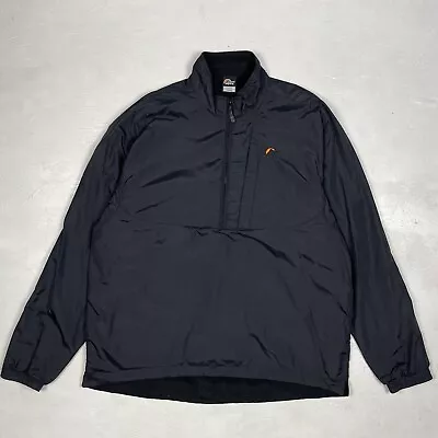 Buy Lowe Alpine 1/2 Zip Pullover Fleece Jacket Size XL Black  • 30£