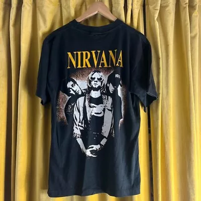 Buy Vintage Single Stitch 1990s Nirvana T-Shirt • 40£