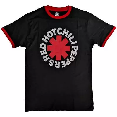Buy Red Hot Chili Peppers Classic Asterisk Ringer T Shirt • 17.95£