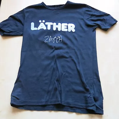 Buy FRANK ZAPPA Lather - Original Late 1970s Vintage T-shirt Small RARE • 44.99£