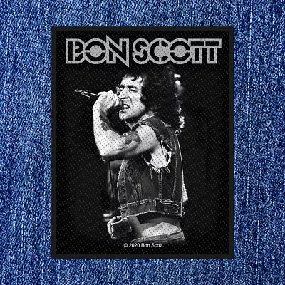 Buy Bon Scott (acdc) - Bon Scott - Sew On Patch Official Merch • 4.75£