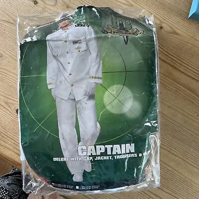 Buy Smiffy's Captain Deluxe With Cap, Jacket , Trousers, And Gloves Unworn M • 2£