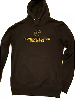 Buy Twenty One Pilots Hooded Sweatshirt Womens Small Black • 19.29£