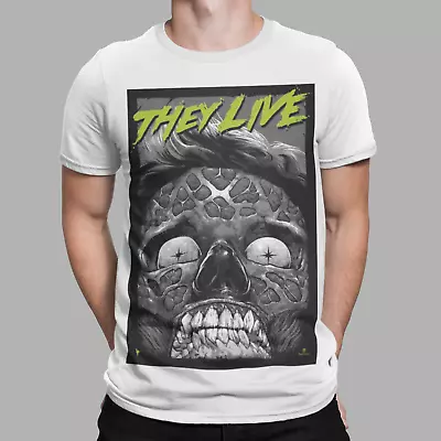 Buy They Live T-Shirt Obey Movie Retro SCI FI 80s Piper Alien Space  • 6.99£