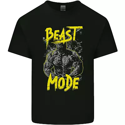 Buy Beast Mode Gym Training Top Workout Mens Cotton T-Shirt Tee Top • 11.75£