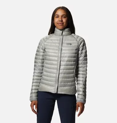 Buy Mountain Hardwear Women's Ghost Whisperer Snap Jacket Size M Glacial New Bargain • 98.99£