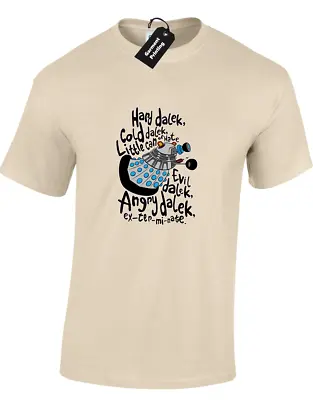 Buy Hard Dalek Mens T-shirt Big Bang Funny Song Soft Kitty Sheldon Penny Theory Top • 7.99£
