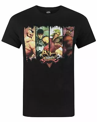 Buy Street Fighter Black Short Sleeved T-Shirt (Mens) • 14.99£