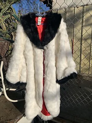 Buy Vintage Disney Store Cruella Deville Coat 101 Dalmatians Costume Sold As Is • 337.47£