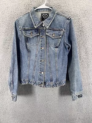 Buy Xoxo Long Sleeve Female Denim Jacket . Size L • 16.06£