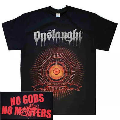 Buy Onslaught Generation Antichrist S-XXL Thrash Metal Tshirt Official Band T-shirt • 20.11£