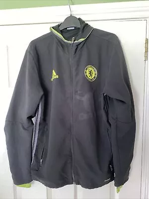 Buy Chelsea FC Adidas Black Football Hoodie - Size Medium Zippy Vgc • 19.99£