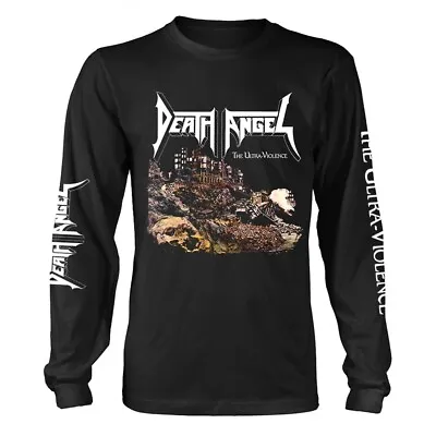 Buy Death Angel 'The Ultra Violence' Black Long Sleeve T Shirt - NEW • 24.99£