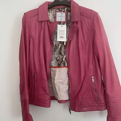 Buy Rino & Pelle Pink Leather Jacket • 25£