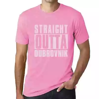 Buy Men's Graphic T-Shirt Straight Outta Dubrovnik Eco-Friendly Limited Edition • 25.19£