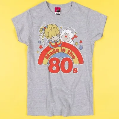 Buy Official Women's Rainbow Brite Made In The 80s Fitted T-Shirt : S,M,L,XL,XS • 19.99£