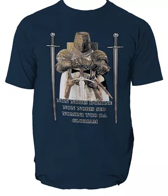 Buy Templar T Shirt Knights New Knight Teutonic Crusader Cotton Tshirt  • 13.97£