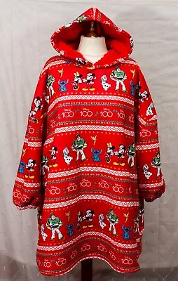 Buy Mickey Mouse Original Disney 100 Hoodie Pyjama Loungewear Fleece Lined .Warm • 20£