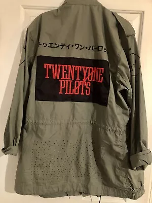 Buy Twenty One Pilots Green Jacket Blurryface Concert TourMerch2XL-Unisex-Worn Twice • 43.79£