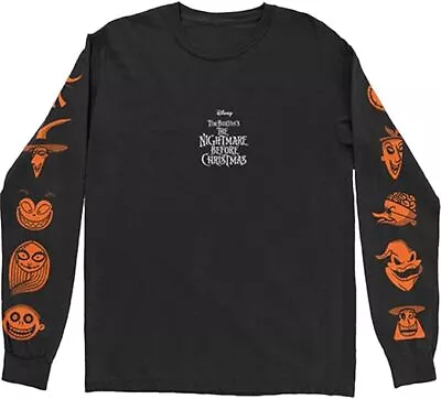 Buy The Nightmare Before Christmas Long Sleeve T-Shirt Large NEW • 24.99£