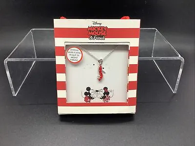 Buy Disney Mickey Minnie Mouse Necklace Chain Gift Jewellery Sterling Silver Plated • 12.95£