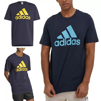 Buy ADIDAS Mens T Shirts Graphic Short Sleeve Summer Crew Neck Top Casual Cotton Tee • 16.99£