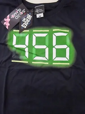 Buy Squid Game Digital Text 456 T-Shirt Size Large • 12.99£