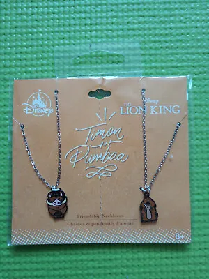 Buy Disney Friendship Necklaces - The Lion King - Timon & Pumba • 10£