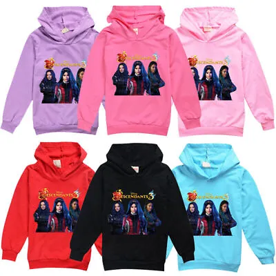 Buy Descendants 3 Hoodie Kids Casual Hooded Sweatshirt Tops Gift New Boys Girls • 22.36£