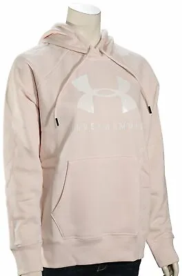 Buy Under Armour Rival Sportstyle Women's Hoody - Apex Pink / Onyx White - New • 47.24£