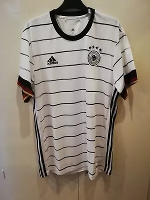Buy Adidas T-shirt German Football Federation Jersey Sports Shirt Football Size XL Unworn • 28.78£