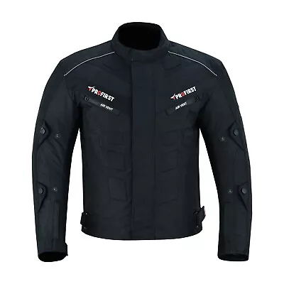 Buy Men Motorcycle Jackets Waterproof Cordura Textile Jacket Motorbike CE Armoured • 49.99£