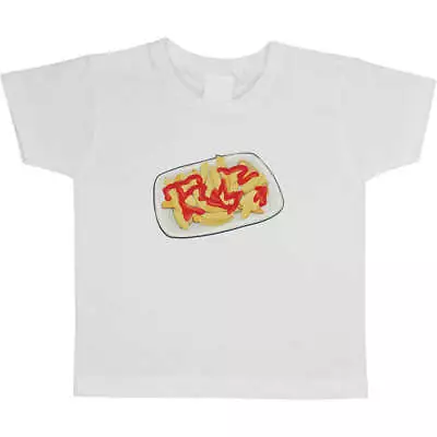 Buy 'Chips With Tomato Sauce' Children's / Kid's Cotton T-Shirts (TS020706) • 5.99£
