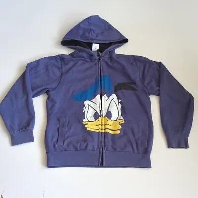 Buy Disney Donald Ducks Full Zip Hoodie Sweatshirt Unisex Men's Small, Women's Large • 18.89£