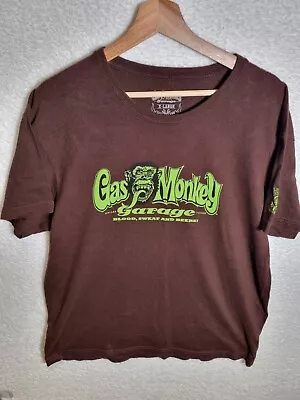 Buy Gas Monkey Garage Tshirt Blood Sweat And Beers  Uk Xl • 6£
