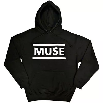 Buy Muse - Unisex Pullover Hoodie  White Logo Medium - New Hooded Tops - L1362z • 27.34£