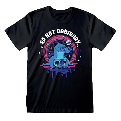 Buy Disney Lilo And Stitch - Not Ordinary T-Shirt (Black) • 15.49£