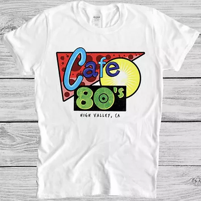 Buy Cafe 80s Back To The Future Inspired Sign Film Time Travel Gift Tee T Shirt 117 • 6.35£